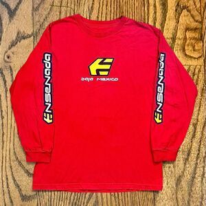 Y2K Etnies Skateboarding Baja Mexico Long Sleeve T Shirt